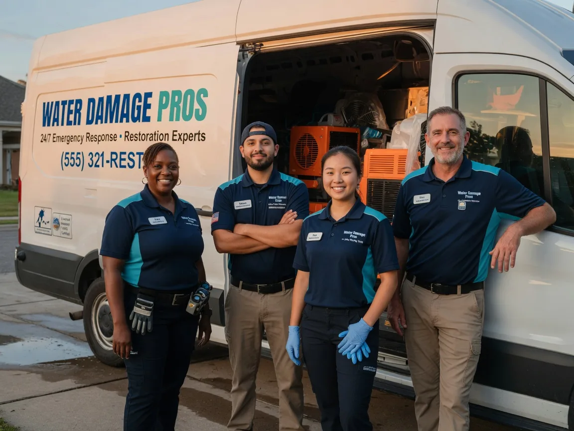 Water Damage Restoration company in Manvel, TX