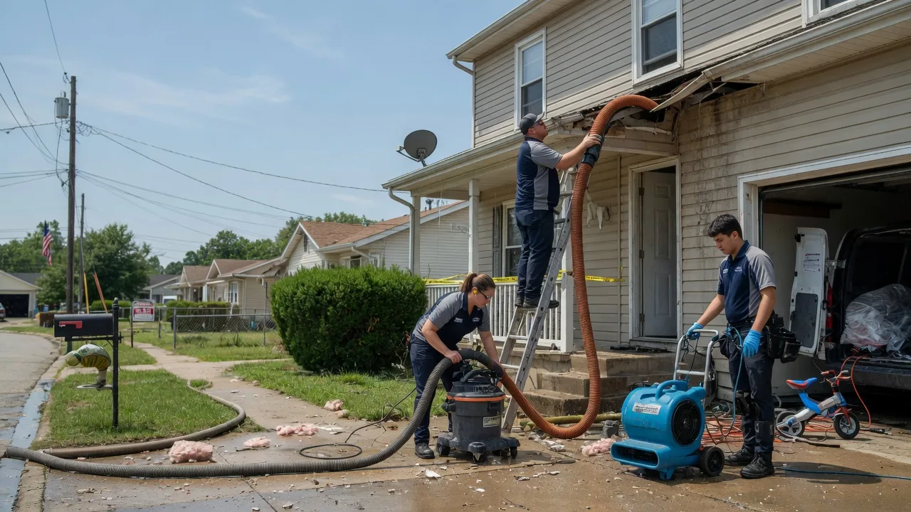 Water Damage Restoration in Manvel, TX near me